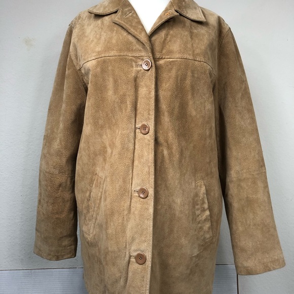 Moda International Jackets & Blazers - Vintage 90’s Victorias Secret Catalogue Moda Intl suede car coat